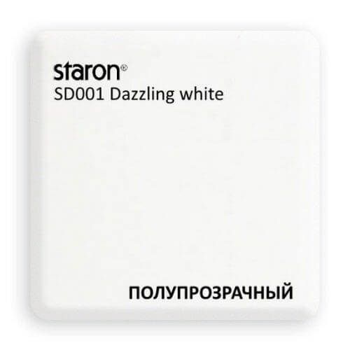 Акриловый камень Staron SD001 DAZZLING WHITE